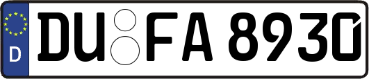 DU-FA8930