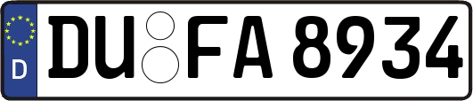 DU-FA8934