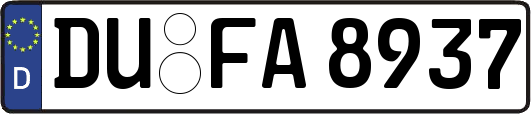 DU-FA8937
