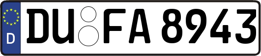 DU-FA8943