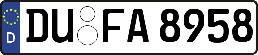 DU-FA8958