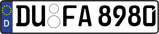 DU-FA8980