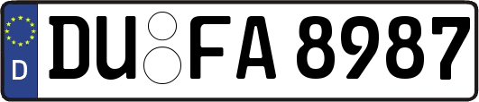 DU-FA8987