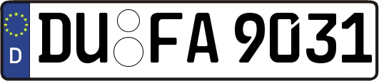 DU-FA9031