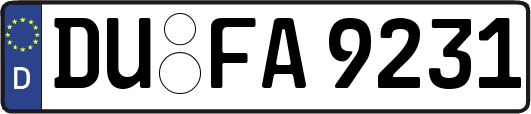 DU-FA9231