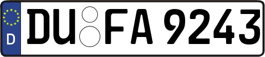 DU-FA9243