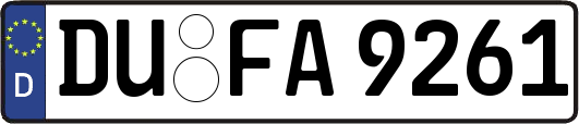 DU-FA9261
