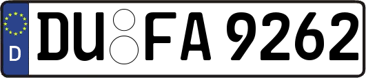 DU-FA9262