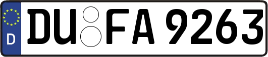 DU-FA9263
