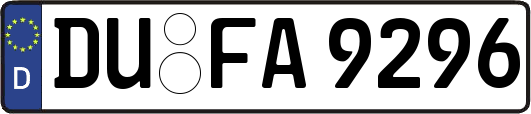 DU-FA9296