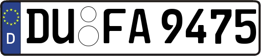 DU-FA9475