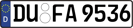 DU-FA9536