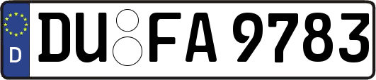 DU-FA9783