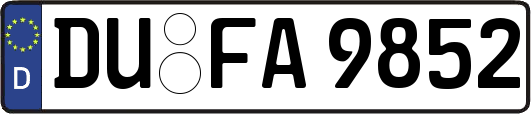 DU-FA9852