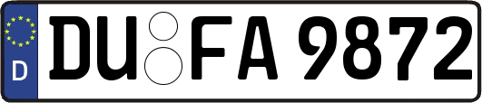DU-FA9872
