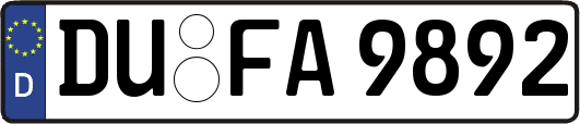 DU-FA9892