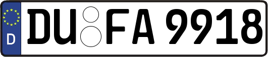 DU-FA9918