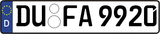 DU-FA9920