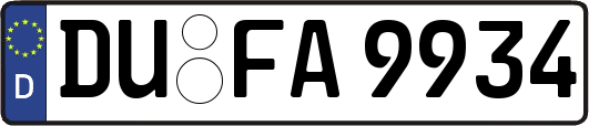 DU-FA9934