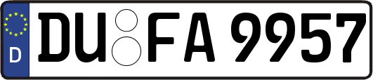 DU-FA9957