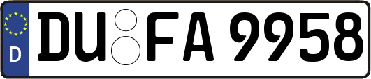 DU-FA9958