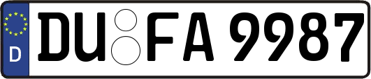 DU-FA9987