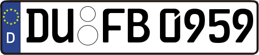 DU-FB0959