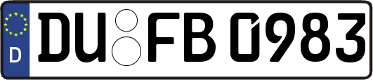 DU-FB0983