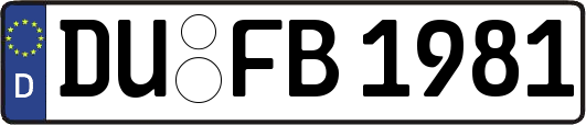 DU-FB1981