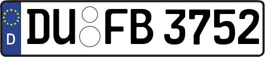 DU-FB3752