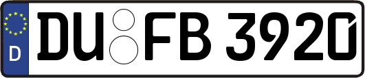 DU-FB3920