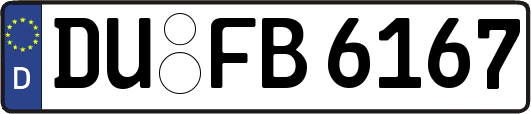 DU-FB6167