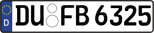 DU-FB6325