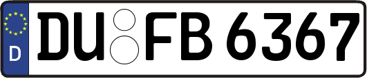 DU-FB6367