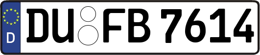 DU-FB7614