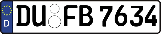 DU-FB7634