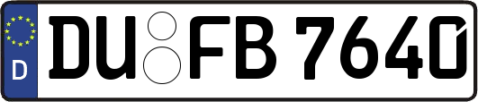 DU-FB7640