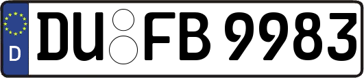 DU-FB9983