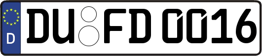 DU-FD0016