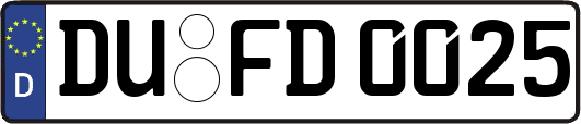DU-FD0025