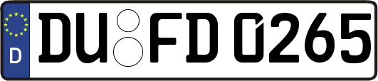 DU-FD0265