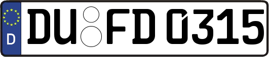 DU-FD0315