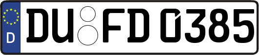 DU-FD0385