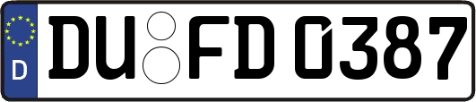 DU-FD0387