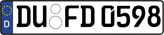 DU-FD0598
