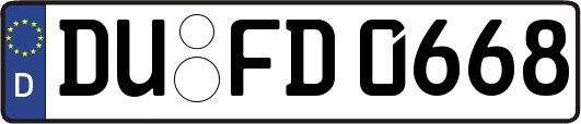 DU-FD0668