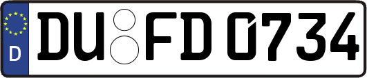 DU-FD0734