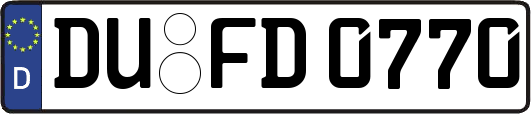 DU-FD0770