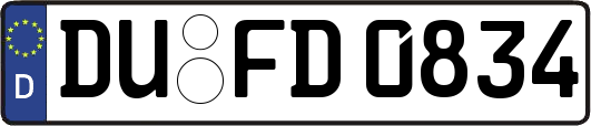 DU-FD0834