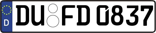 DU-FD0837